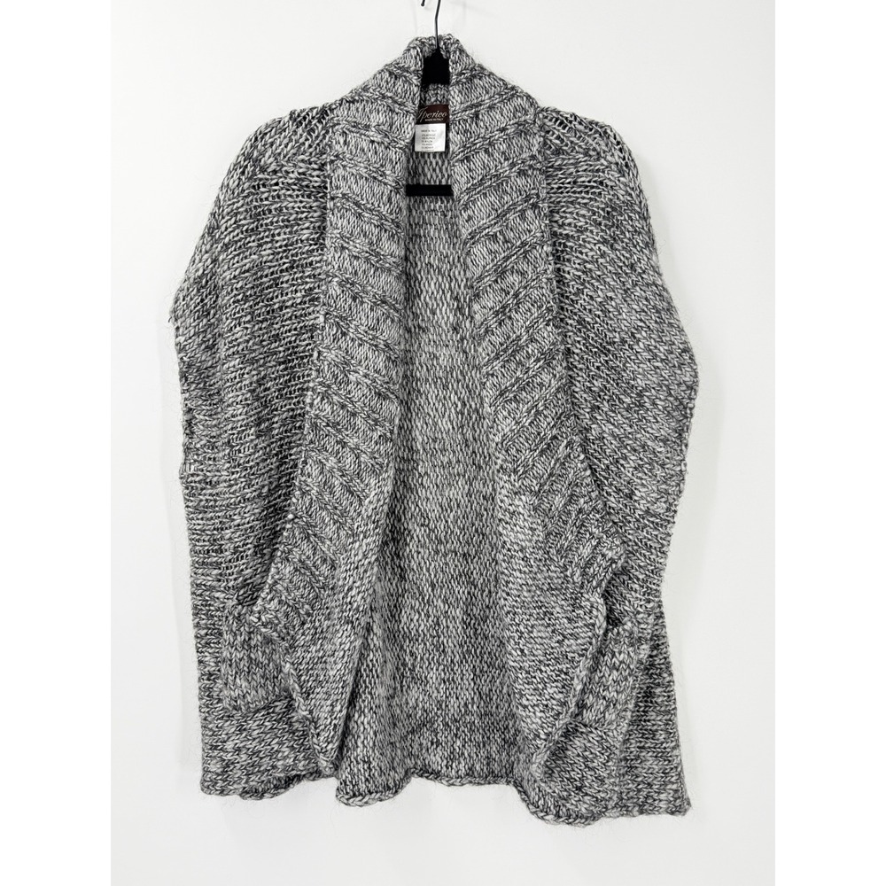 Iperico Cardigan Sweater Womens OS Alpaca Wool Mohair Italy boho artsy chunky